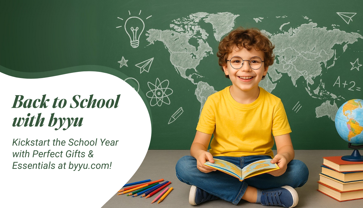 Back to School Day 2025: Perfect Gifts and Essentials to Kickstart the School Year with byyu.com